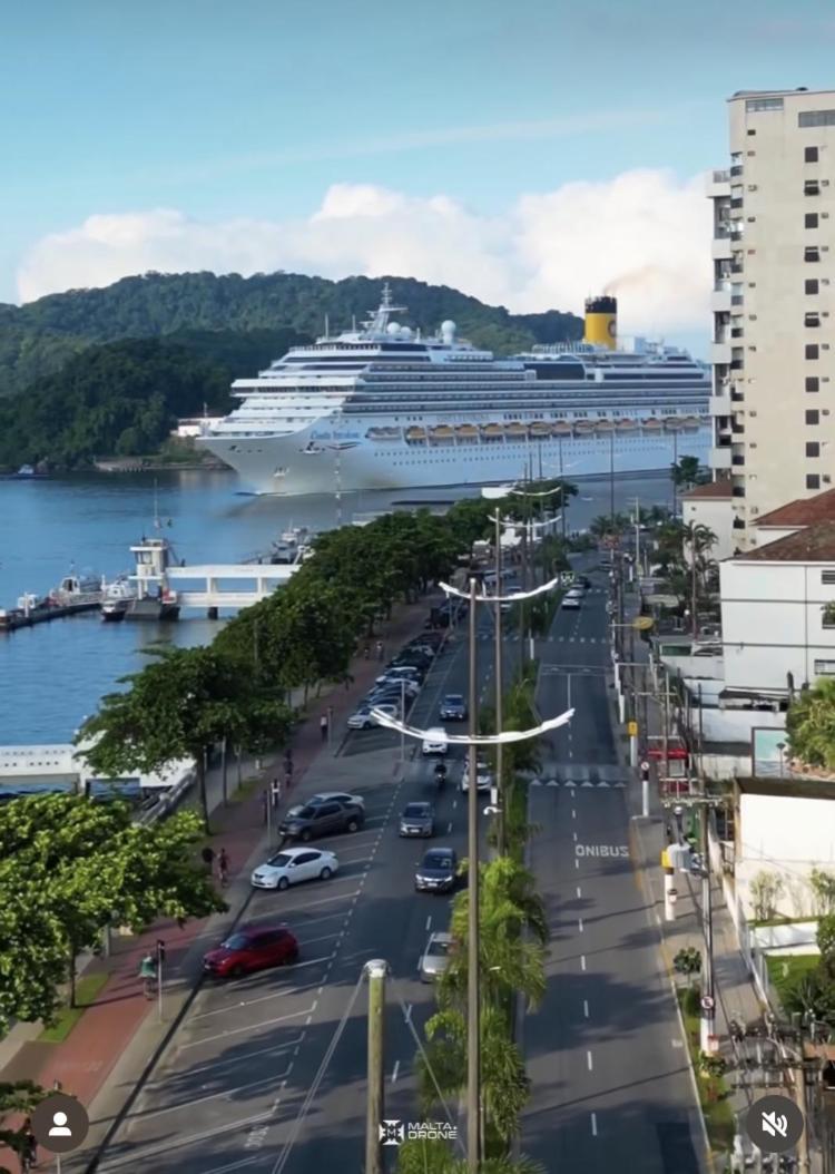 Apartamento Em Santos No Gonzaga Em Frente A Praia Eksteriør billede