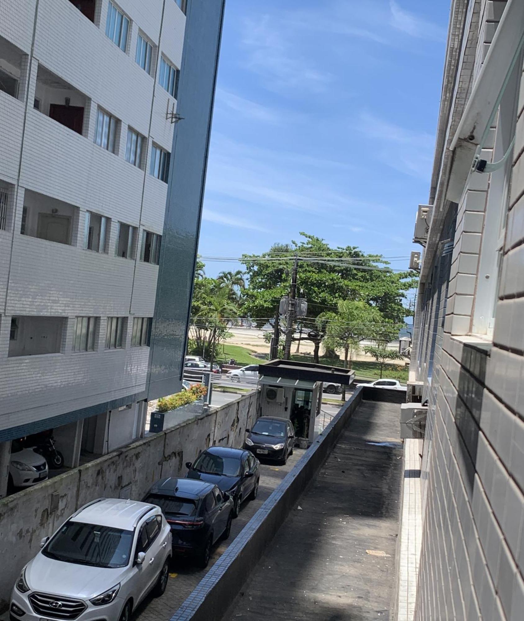 Apartamento Em Santos No Gonzaga Em Frente A Praia Eksteriør billede